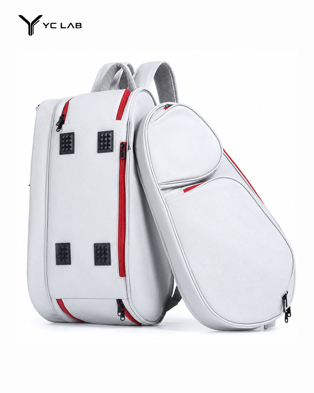 YC LAB Carbon Fiber Sports Equipment Backpack | Multi-Compartment Pickleball & Padel Gear Bag | Custom Logo Available