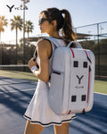 YC LAB Carbon Fiber Sports Equipment Backpack | Multi-Compartment Pickleball & Padel Gear Bag | Custom Logo Available