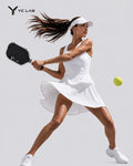 YCLAB Women's Performance Court Polo Set Lightweight Pickleball & Tennis Apparel for Performance and Everyday Play