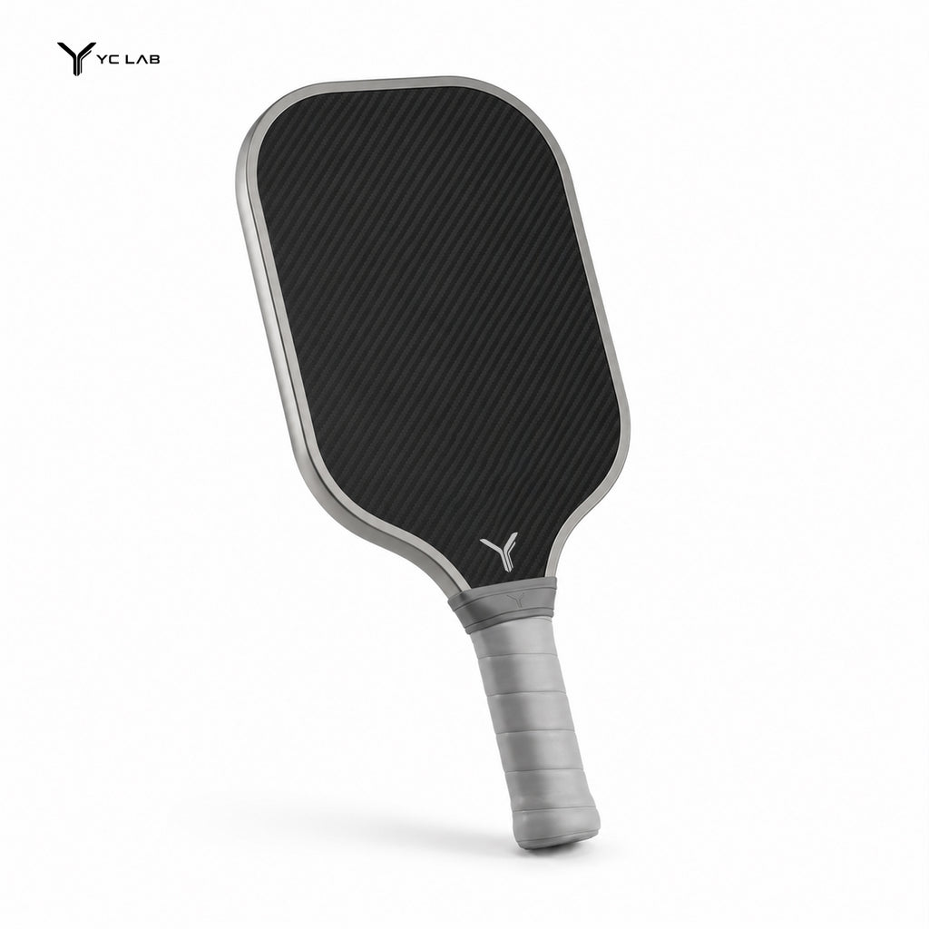 YC03 Widebody Shape Thermoformed Pickleball Paddle | PP Honeycomb Core | Toray® T700 Carbon Fiber | Private Label & Custom Development